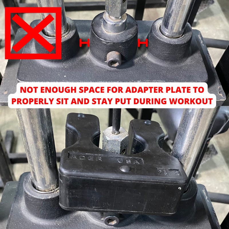 Ader Sporting Goods محول وزن أدر الإضافي لوحة إضافية 5 رطل - Image 5